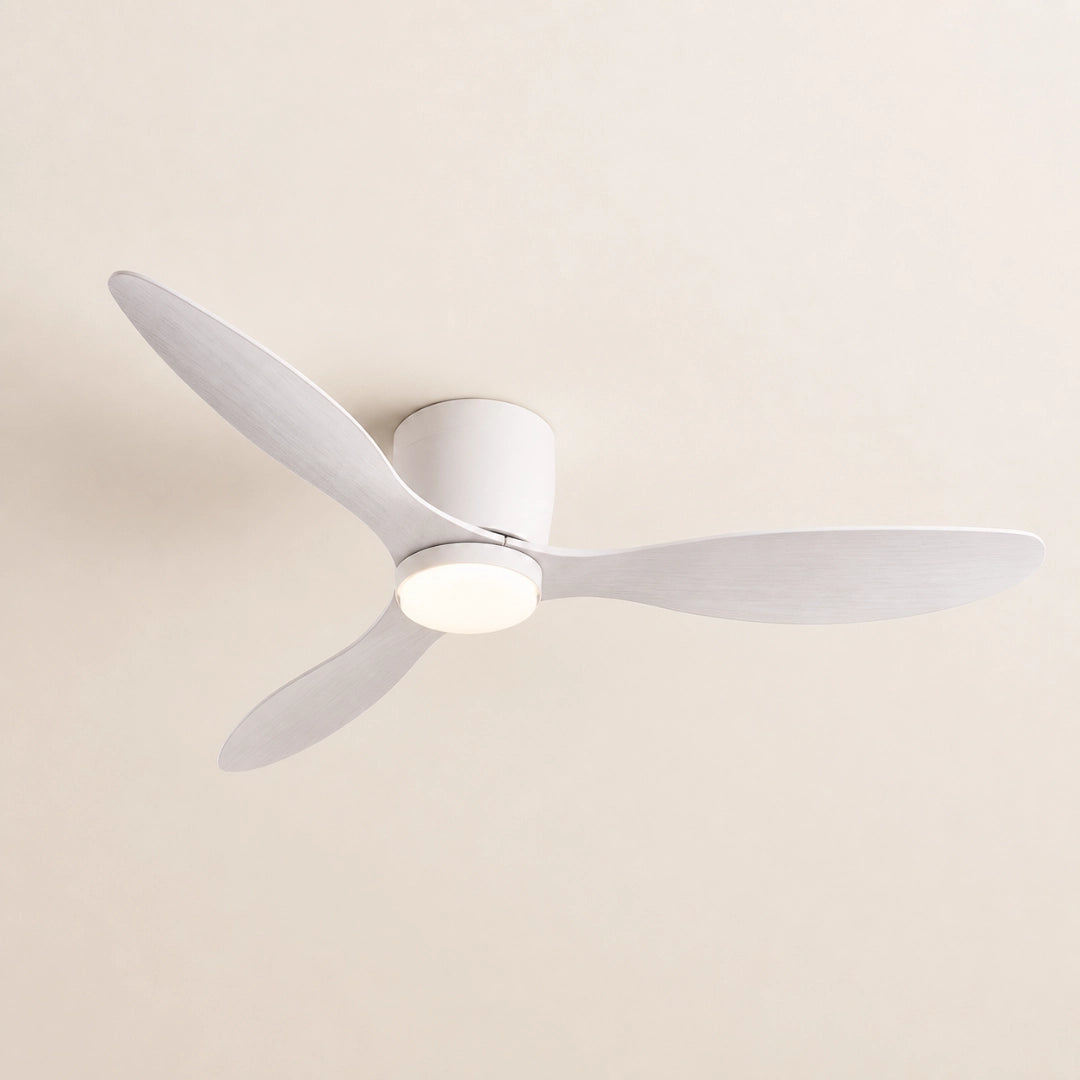 Ventilateur de Plafond Silencieux - Moteur DC, 6 Vitesses & LED Tricolore | Confort Thermique Discret